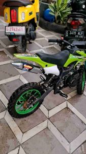 SLENSER CLINCER TABUNG KNALPOT PEREDAM MOTOR TRAIL MINI FMF CROM