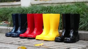 Bebealy Fashion Rain Boots For Women Summer Garden Rain Shoes Classic Soft Work Anti-Slip Waterproof Boots Home Women Boots