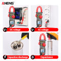 ANENG PN200ดิจิตอลหนีบมิเตอร์ Dc/ac 600A ปัจจุบัน4000นับมัลติมิเตอร์แอมมิเตอร์ทดสอบแรงดันไฟฟ้ารถเฮิร์ตความจุ NCV โอห์มทดสอบ. 