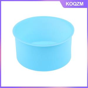 N2HAO 1Pc 4 Inch Silicone Mini Cake Molds Round Baking Pan DIY Non-Stick Silicone Baking Mold Bakeware Pan Reusable Cake Pans