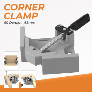 Catok Sudut Kayu Siku 90 Vise 68mm Ragum Swing Jaw Corner Clamp CC90
