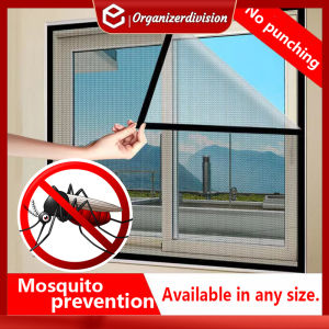 Velcro window net household simple anti mosquito gauze detachable Mosquito Window screen net window net anti mosquito Cockroach Screens for door Insect Self-adhesive curtain kulambo baby