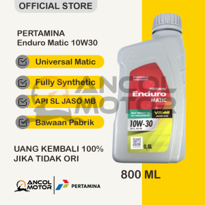 Enduro Matic 800ml 10w30 Oli Motor Universal Matic Mio Soul Beat Vario