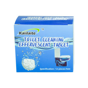 Toilet Cleaner Sturdy white cleaning sheet slowly dissolves indoor multi-purpose toilet cleaner