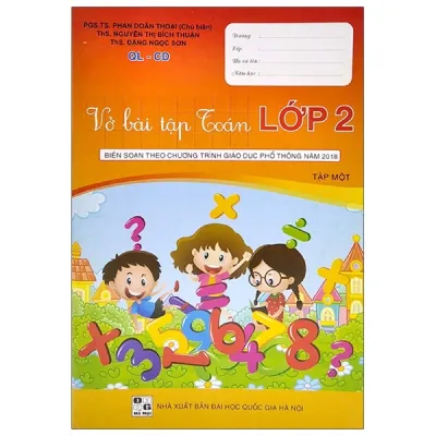 Sách - Vở Bài Tập Toán Lớp 2 (Tập 1 - Cánh Diều)
