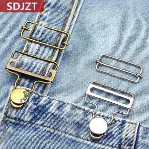 [COD] SDJZT สายรัดแบบหนีบผ้าดันกันรอยพร้อมกระดุมชุดกางเกงยีนส์สำหรับแจ็คเก็ตผ้ายีนส์อุปกรณ์เย็บผ้าแบบ DIY สำหรับบ้าน