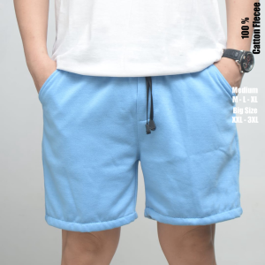 Promo celana pendek cargo pria wanita distro keren kekinian termurah premium biru gemoy