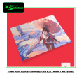 Yuki Aim Katana ✘ Kitsune Glass Mousepad. 