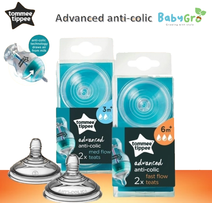 Fast Flow Tommee Tippee Anti Colic Teats Size Buy Tommee Tippee