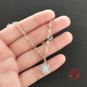 Kalung Asli Perak 925 Lapis Emas Putih: Hadiah Unik & Anti Karat