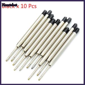 [Heartsbat] 10ชิ้นปากกาหมึกสีน้ำเงินขนาดมาตรฐาน1.0มม. ปากกาลูกลื่นหัวปากกาขนาดกลาง