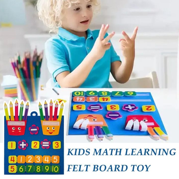 FLYING Tấm nỉ Bảng nỉ số học tập Ngón tay kỹ thuật số Giáo Dục Sớm Trò ...