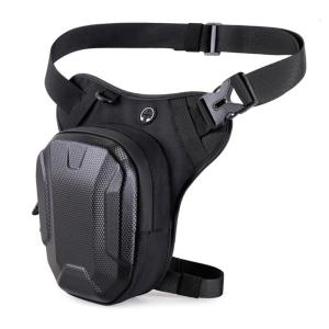 Motorcycle Riders Hard Case Thigh Bag Lightweight Polyester Storage Bag Water Resistant Secure Fit For All Body Types