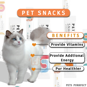 Pets Purrfect Cat Treat Creamy Cat Stick Cat Snack Cat Food Makanan Kucing Snek Kucing 猫咪零食猫条 15g