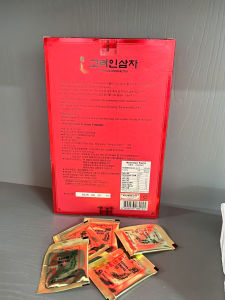 Trà Sâm Nội Địa Hàn Quốc 100 Gói X 3g SAMJIN Health Korea Ginseng Tea