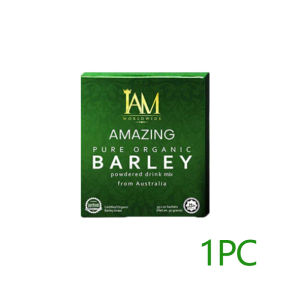 NEW PACKAGING IAM WORLDWIDE Amazing Pure Organic BARLEY Powder Certified Organic Pesticide free