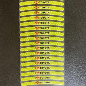 20pcs Aksesori eksterior mobil/stiker menyala dalam gelap/stiker reflektif ban roda Mobil Car