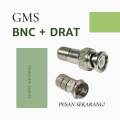 Konektor BNC CCTV Jack BNC Drat ORIGINAL Kualitas Tebal & Kuat Connector BNC. 