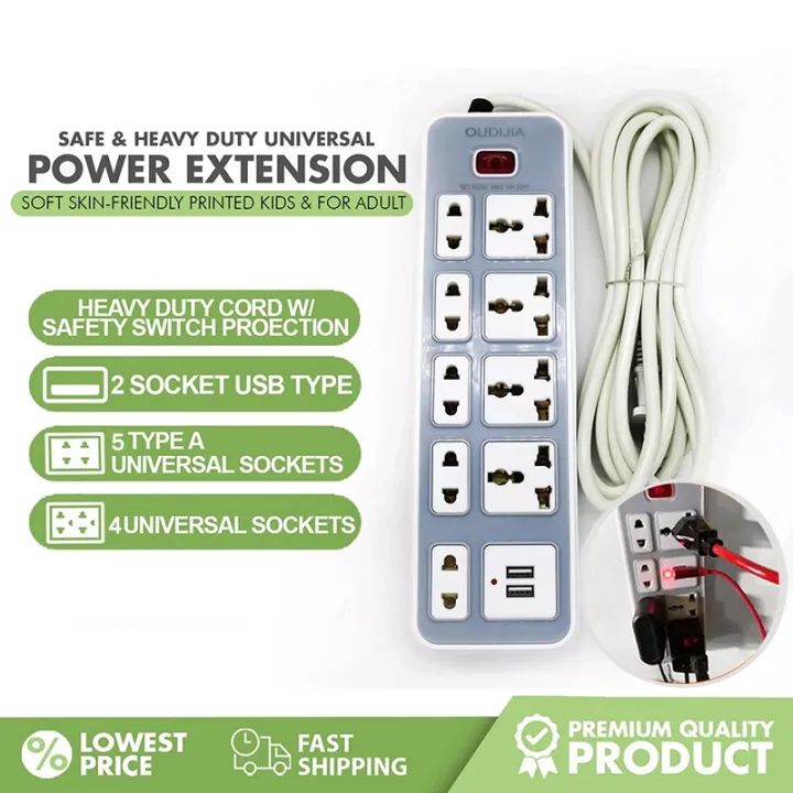 Original Heavy MultiFunction Socket Plug Universal Socket Power Strip ...