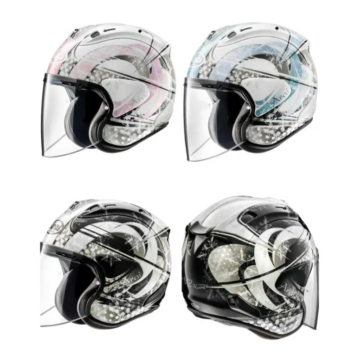 Arai VZ-RAM Snow Dome Black/ Snow Dome Pink/ Snow Dome Blue