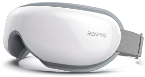 RENPHO Eye Massager with Heat Bluetooth Music Heated Massager for Migraines Relax and Reduce Eye Strain Dark Circles Eye Bags Dry Eye Improve Sleep Ideal Gifts for Women/Men