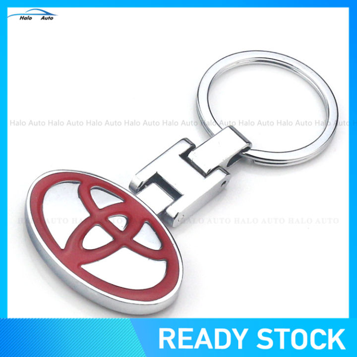【Ready Stock】3D Key Chain Car Logo Keychain for Toyota Lazada PH