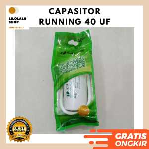 Capasitor 40 UF ICAR Ecofill Kapasitor running bulat AC Pompa Kulkas Capacitor 400/450 Volt