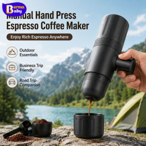 BERMA BABY Manual Hand Press Espresso Coffee Maker Portable Outdoor Travel Wireless Mini Household Coffee Maker