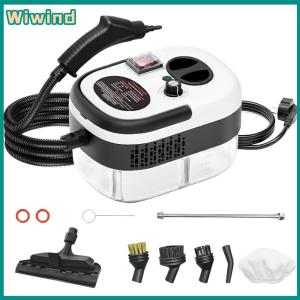 【Wiwind】2500W 220V Handheld Steam Cleaner with Brush Heads Pressurized Steam Cleaning Machine High Temperature for Floor Kitchen