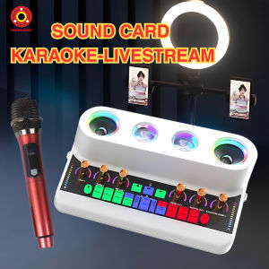 Sound Card SCS20 Chuyên Livestream Karaoke – Bluetooth 5.0 Micro Không Dây Kết Nối Đa Thiết Bị Pin Trâu