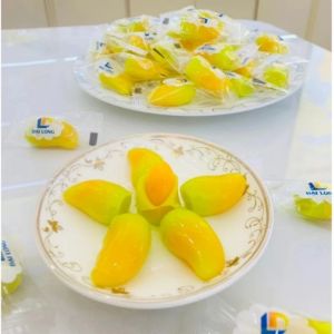 200G KẸO DẺO XOÀI LỘT VỎ ĐẠI LONG KẸO DẺO MIX TRÁI CÂY ĐẠI LONG
