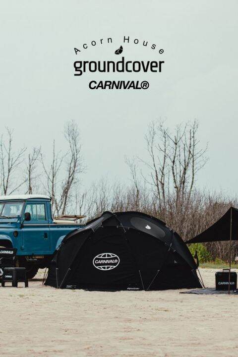 groundcover x CARNIVAL Acorn House 3.45 Tent & Mini Hexa Tarp Set |  Lazada.co.th