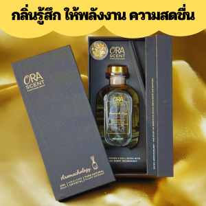 Reed Diffuser ก้านไม้หอมผสมทองคำ 24Kและอัญมณีนำโชค ผ่อนคลาย & เพิ่มพลังงาน สำหรับใช้งานตามฟังชั่นของพื้นที่