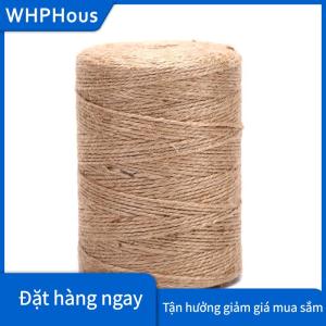 WHPHous Tự Nhiên Cây Gai Dầu Linen Dây Xoắn Vải Bố Đay Sợi Dây Thừng Sợi Dây Thừng DIY Thủ Công Trang Trí Nội Thất