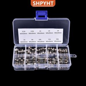 [COD] SHPYHT SPORTS 100Pcs Set 5x20mm Quick Blow Tube Fuse Assorted Kits Fast-blow Fuses