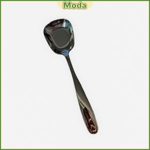 Moda.Square Head Spoons Korean style Square Sugar Spoon Stainless Steel Soup Spoons Table Spoons