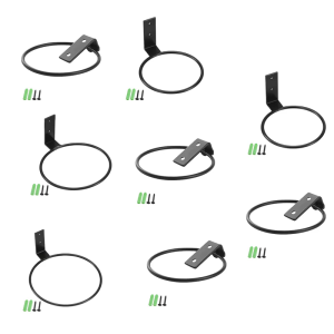 Gắn trên tường bằng sắt dung cụ treo cây hoa trang trí giá để giỏ cho nhà vườn Dễ dàng lắp đặt trong nhà ngoài trời trồng chủ