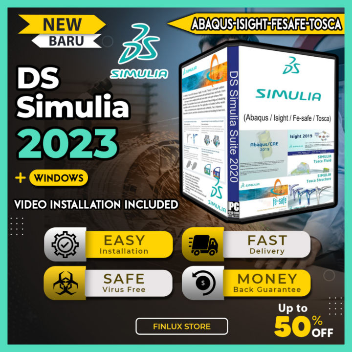 [VIDEO] DS SIMULIA Suite 2023 / 2022 / 2021 / 2020 (Abaqus / Isight ...