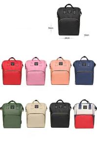 German craft mommy bag multifunctional outing mother and baby bag fashionable mother bag bottle milk bag diaper backpack