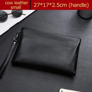 SENOFAN 2026 Clutches Bag Men Envelope Bag Handbag Genuine Leather Sheepskin Wallet Pouch Male Clutch Business Phone Bag Male2026