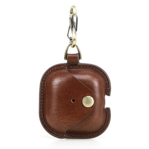 Da thật Tai nghe trường hợp phù hợp cho AirPods 4 handmade Tai nghe vỏ bảo vệ bluetooth sạc không dây hộp bảo vệ trường hợp