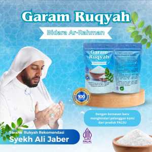 Pelancar Rezeki // Garam Ruqyah Ar-Rahman isi 500gr Metode Mandi Pembuka Aura dari gangguan sihir