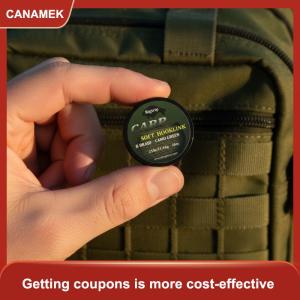 【CANAMEK】 20M Cá Chép Dây Câu Cá Mềm Tráng Bện Móc Liên Kết Mài Mòn Kháng Cá Chép Lãnh Đạo Cho Giải Đấu