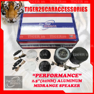 PERFORMANCE 2.5" INCH 62MM ALUMINUM MID RANGE SPEAKER CAR AUDIO 220 WATTS