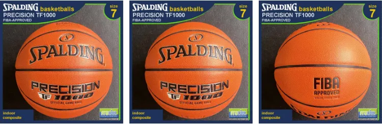 Spalding basketbal Spalding Crack wit/zwart