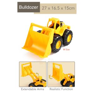XL Construction Toy Truck [ BIG Sand & Beach ] Boys Lorry Dump Loader Car Excavator Bulldozer Vehicles Lori Mainan Besar