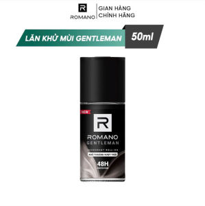 [ 4 mùi ]Lăn khử mùi nam Romano hương nước hoa lịch lãm đẳng cấp lôi cuốn 50ml