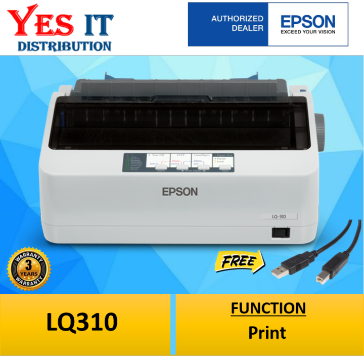 EPSON LQ310 / LQ590II / LQ2190 Dot Matrix Printer Lazada
