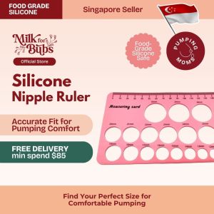 [Milkforbubs] Nipple Ruler Breast Pump Flange Inserts Sizing Tool Nursing Pregnant Breastfeeding