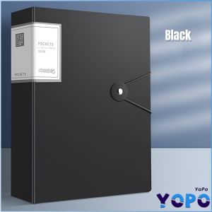 YoPo 30/100 Pages Clear Book A4 File Organizer Folder Long Clear File Folder Presentation Book 1Pc